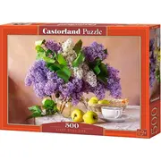 Puzzle 500 Lilac Still Life Castor  5904438054091