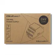 Qoltec Zasilaczszynę Din 24V 60W 2.5A  50921/14892293 5901878509211