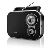 Radio Muse M-051R Black, 2-Band portable radio,  M051R 3700460203306