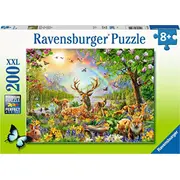 Ravensburger Childrens puzzle graceful deer family 200 pieces  13352/12678594 4005556133529