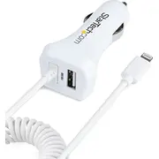 Startech Zub Zigarettenanzünder Dual Usb Ladegerät  Usblt2Pcarw2 0065030883757