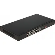 Switch Dahua Technology niezarządzalny S3218-16Et-135 16X10/100M 2X10/100/1000M Poe 2Xsfp Combo  6923172527882