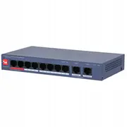 Switch Poe Cs4010-8Et2Gt-110 8-Portowy Dahua  6937552421431