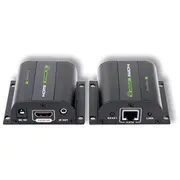 Techly Hdmi Extender on Cat.5E/6/6A/7 twisted pair cable, with Ir receiver, black  020355 8054529020355 Avteyve00020355