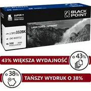 Toner Black  Lcbpoc332Bk Zamiennik 46508712 Bloki332Bkbw 5907625627627