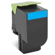 Toner Lexmark 80C2Hce Cyan Oryginał  0734646497176