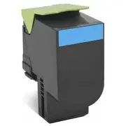 Toner Lexmark 80C2Xce Cyan Oryginał  0734646497213