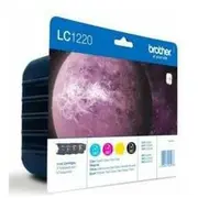 Tusz Brother  tuszy oryginalnych Lc-1220Valbp Cyan, magenta, yellow, black Lc1220Valbp 5014047565786