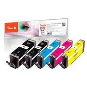 Tusz Peach Pi100-302 Canon Pgi-570Xl/Cli-571Xl Multipack  bk, pbk, c, m, y 7640173430070
