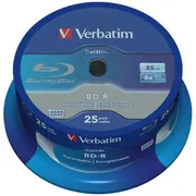 Verbatim Bd-R 6X 25Gb 25P Cb Datalife 43837  023942438373 Ecvrbimrl000010