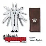Victorinox Swiss Tool Spirit X Plus, Stainless steel, Leather, 105 mm, 18 210 g  3.0235.L 7611160129925