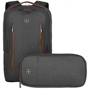 Wenger City Upgrade Notebook Backpack 16  Grey 606489 7613329064481 452510