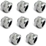 Xspc Anschluss G1/4 auf 14Mm Hardtube, chrome - 8 Stück  5060175589538
