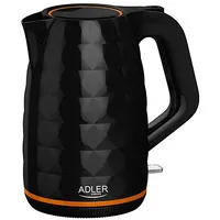 Adler Ad 1277 B electric kettle 1.7 L 2200 W Black  b 5902934831222 Agdadlcze0080