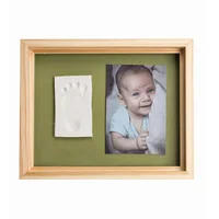 Baby Art Pure Frame wooden  mazuļa pēdiņu rociņu nospieduma izveidošanai 3601092030 3220660339167
