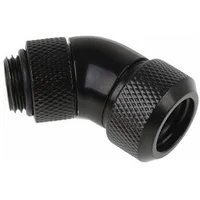 Alphacool Eiszapfen 45 pipe connection 1/4 on 13Mm, black - 17407  4250197174077