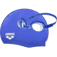 Arena Okularki Pool Set Jr Blue Clear/Blue White  3468334661354