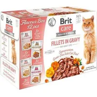 Brit Care Cat Adult Fillets in Gravy - mokra karma- 12X 85 g  104-100545 8595602541706