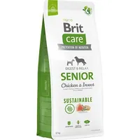 Brit Care Dog Sustainable Senior Chicken  Insect 12Kg 100-172186 8595602558773