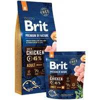 Brit Premium by Nature Medium Chicken - dry dog food 15 kg  Amabezkar3527 8595602526376