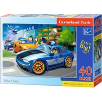 Castorland Puzzle Maxi 40 Police Chase 464017  5904438040360