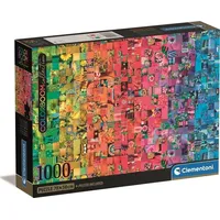 Clementoni Cle puzzle 1000 Compact Colorboom Collection 39781  Gxp-866834 8005125397815
