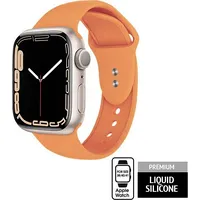 Crong Pasek Liquid Band do Apple Watch 38/40/41 mm  Crg-40Lqb-Org 5904310701273