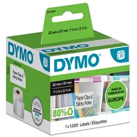 Dymo Multi-Purpose Labels - 32 x 57 mm S0722540  0071701174970 123417