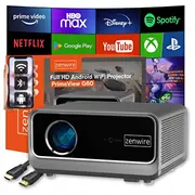 Zenwire  Rzutnik Android Google Tv Full Hd 4K 39000Lm Wifi Szenwire G60 5904507522063