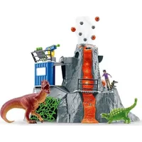 Schleich Dinosaurs Big Volcano Expedition, play figure  42564 4059433573489