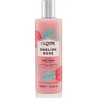I love Love, English Rose, Hydrating, Shower Gel, 360 ml Unisex  5060351545044