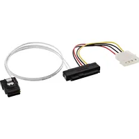 Inline Sas Cable Mini Sff-8087 to 1X Sff-8482  Power 0.75M 27622A 4043718135042