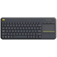 Logitech K400 Plus keyboard Rf Wireless Dutch Black  920-007145 5099206059429 Perlogkla0113