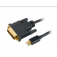 Kabel Akasa Displayport Mini - Dvi-D 1.8M  Ak-Cbdp18-18Bk 4710614538542