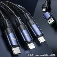 Kabel Usb Usams Usb-A - Usb-C  microUSB Lightning 1 m 6958444971780