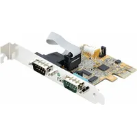 Startech  2 Port Pcie Express l to Rs232 21050-Pc-Serial-Card 0065030894760