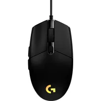 Logitech  G102 Lightsync Corded Gaming Mouse - Black Usb Eer 910-005823 5099206089235