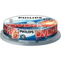 Philips DvdR Dl 8.5 Gb 8X 10  Dr8S8B10F 8712581383756