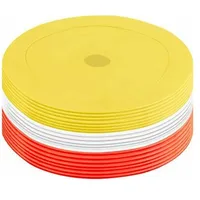 Pure2Improve Rubber Training Markers Red/White/Yellow  P2I361150 8719407072030