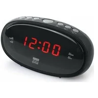 Radiobudzik New One Clock-Radio Cr100 Black, funkcja alarmu  3700460200060