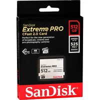 Sandisk Cfast 2.0 Vpg130  512Gb Extreme Pro Sdcfsp-512G-G46D 0619659150822 722969