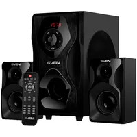 Sven Speakers  Ms-2055, black 55W, Fm, Usb/Sd, Display, Rc, Bluetooth Sv-016609 16438162016606