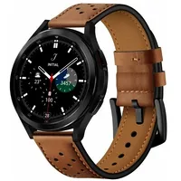 Tech-Protect Pasek do Samsung Galaxy Watch 4 40 / 42 44 46 Mm Brown  9589046917257
