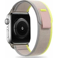 Tech-Protect Nylon Apple Watch 4 / 5 6 7 8 Se Ultra 42 44 45 49 Mm Beige  9490713929759