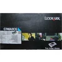 Toner Lexmark C746A3Cg Cyan Oryginał  0734646435666