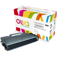 Toner Owa Armor - Black Remanufactured Cartridge Alternative to Brother Tn2210 for Dcp-7060, 7065, 7070, Hl-2240, 2250, 2270, Mfc-7360, 7460, 7860, Fax-2840, 2940 K15465Ow  3112539605568