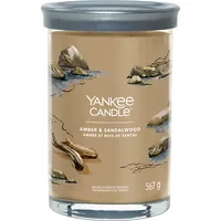 Yankee Candle Signature Amber  Sandalwood Tumbler 567G 1630050E 5038581143477