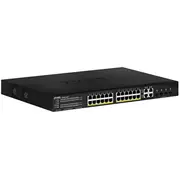 Zyxel Gs1920-24Hpv2 Managed Gigabit Ethernet 10/100/1000 Power over Poe Black  Gs192024Hpv2-Eu0101F 4718937601936 Swtzyxzar0028