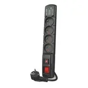 Acar F4 Usb AC surge protection cable Fast charger 5M  black W2441 5904743554903 Lipacalis0066