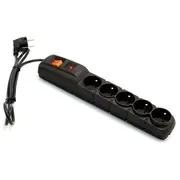 Acar Surge Protector F5 5M Black  W0102 5904743285906 Alaca000140